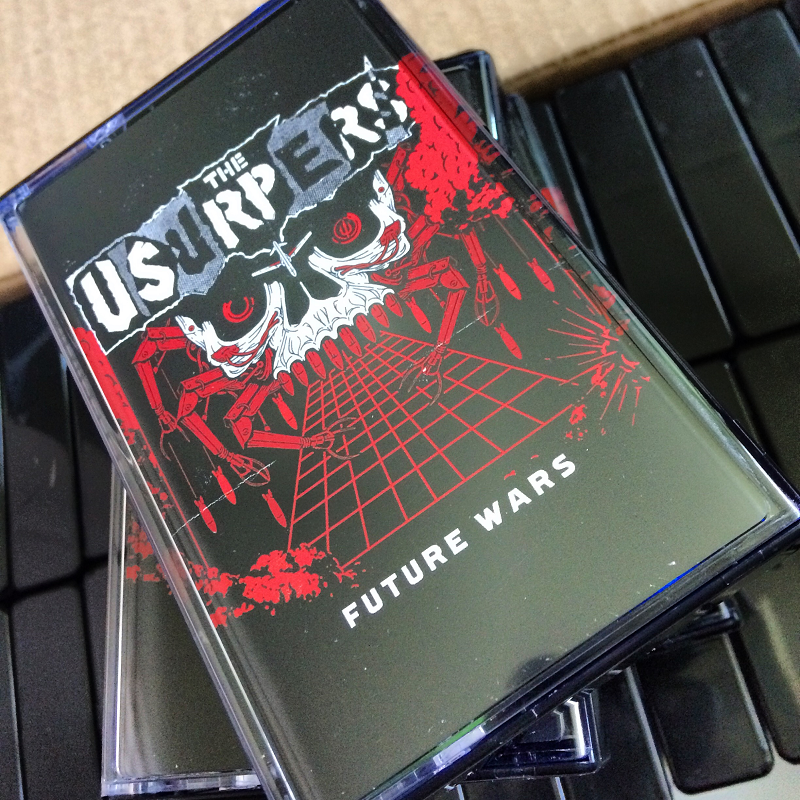 Usurpers 'Future Wars' album on cassette tape